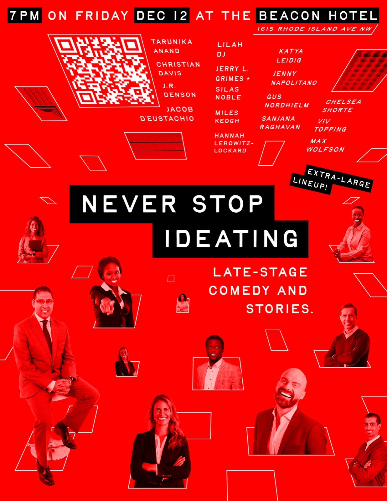 Poster for Never stop ideating