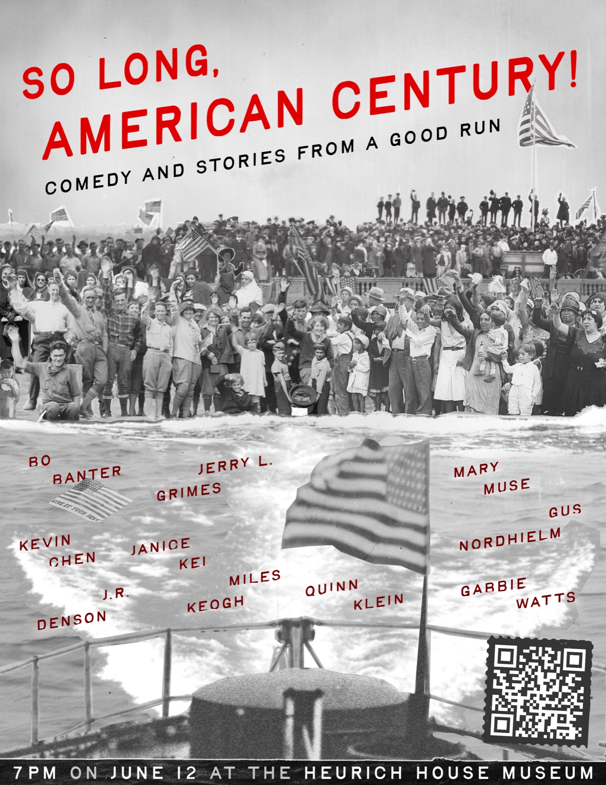 Poster for So long, American Century!