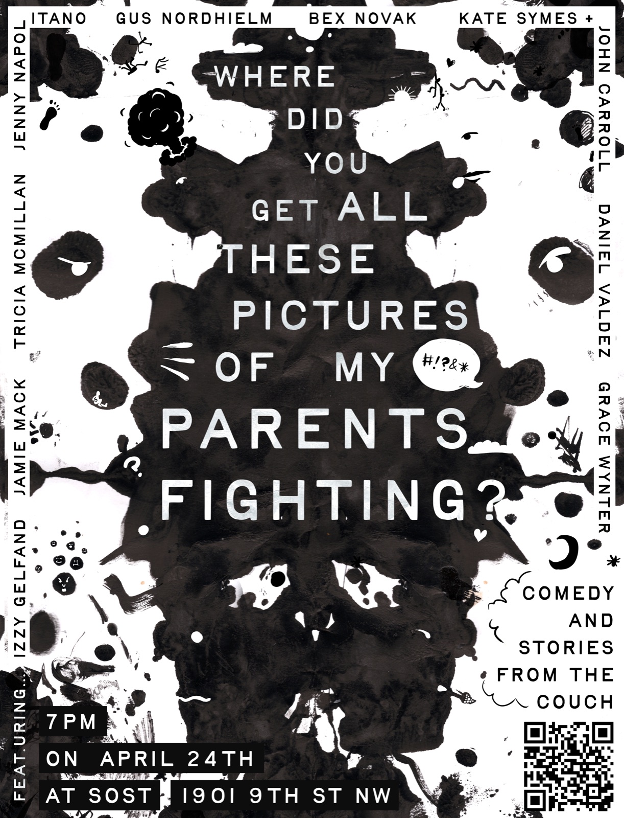 Poster for Where did you get all these pictures of my parents fighting?